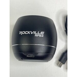 Rockville RPB2-BLACK Handheld Wireless Portable Bluetooth Speaker Great Sound